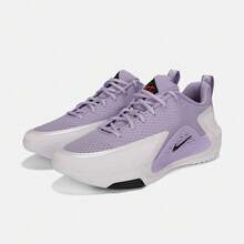 Men's Nike S.T. GLOW EP Basketball Shoes, Mid-Top - Mauve Purple - View 5