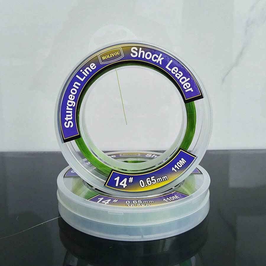 110m HOLIYOU Nylon Fishing Line, Powerful Line For Fishing Equipment And Sea Fishing - Green - View 1