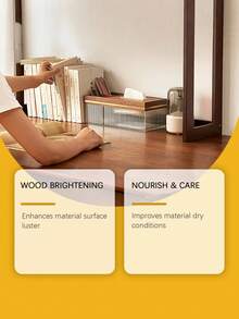 Beeswax Polish, Furniture & Flooring Scratch Repair, Renewal & Shine Maintenance Care - 100g - View 6