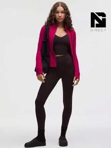 Lululemon Define Jacket Nulu Rumble Berry-For Yoga Gym Running-Sweat-Wicking-Yoga-All Seasons Sport-Spring/Summer-Autumn/Winter-Back To School Event -Mother's Day Gifts-Father's Day Gift - Berry Rumble - 查看 2