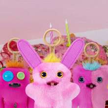 Spin Master Spin Master 1个Fugglers Baby Pinkles系列盲盒钥匙扣，可爱趣味吊坠娃娃，可收藏的卡哇伊包包挂饰，青少年及成人节日生日礼物 - 彩色 - 查看 7