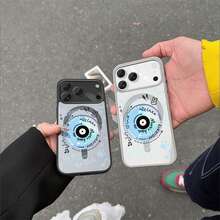 Music For  Galaxy S25 25EDGE 24 24FE 23 23FE 22 ULTRA PLUS TPU frame with   border wrapping + independent lens frame, built-in MagSafe magnetic ring   for instant adsorption - MKLCXK-Blanco-NBIQEYmúsica - Ver 3