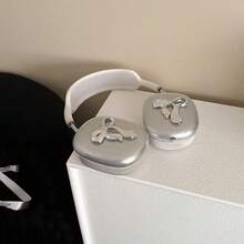 Bow-Knot Protective Case Suitable Compatible With Apple Wireless Earphone Case, Anti-Scratch And Anti-Drop Protective Cover For Headphones - Clear - View 4