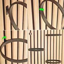 花盆支架，隔音板墙面花盆支架，悬挂式盆栽植物托盘架 - 1件 - 查看 5