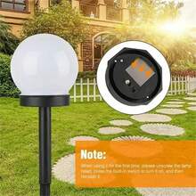 1/3PCS Solar Powered LED Bulb Lamp Energy Light Waterproof Outdoor Garden Light Street Solar Panel Ball Lights Lawn Yard Lamp - Lawn Lights - View 9