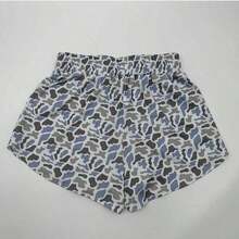 Fashion High Waist Camo Sweat Shorts For Women, Ladies Bottoms For Daily Wear - 麥肯 - 查看 3