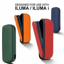 1个适用于IQOS ILUMA/ILUMAi的防摔皮套,时尚的吸烟设备外壳配件,采用荔枝纹皮革+TPU+PC材质,360度完美贴合保护,防滑防摔,为您的设备提供完整外观,彰显您的个性,是吸烟者的理想配件,适合作为情人节、圣诞节、父亲节等的礼物。 - ILUMA雨花石 - 查看 5
