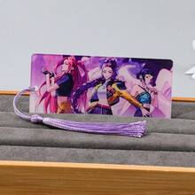 Mattel 韩流女团主题亚克力流苏书签，文学爱好者礼物 - 彩色 - 查看 13