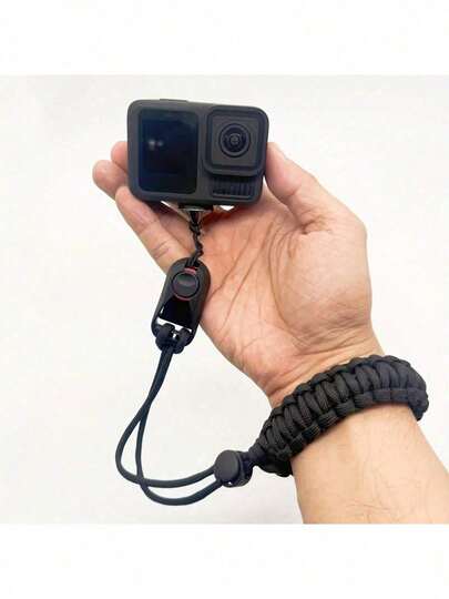 Adjustable 1/4" Screw With Quick Release Buckle Camera Wrist Strap - Bracket Stabilizer Nylon Lanyard, For, Insta360, DSLR Cameras, DJl & Sports Cameras, Accessories Adjustable Camera Strap Strap