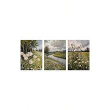 3pcs/Set, Estampado de Primavera Melancólica, Arte de Pared de Primavera, Pósteres de Estampados Vintage de Primavera Decoración de Campo, Decoración del Hogar Oscura, Decoración de Pared, Arte en Lienzo para Sala de Estar, Dormitorio, Cocina, Oficina en Casa, Café, Bar, Dormitorio, Pasillo, Decoración de Habitación, Sin Marco - 735 - Ver 14