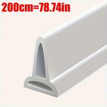 1 miếng dán tự dính chống thấm nước dài 2m dùng cho ngưỡng cửa phòng tắm, nhà bếp, vòi sen. - trắng - Xem 14