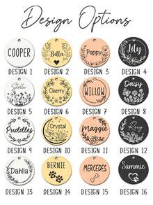Ayotu 1pc Customizable Stainless Steel Pet ID Tag, Personalized Engraving On Front And Back, Circular Design For Dogs Cats, Dog Collar Tag, Pet Accessories, Pet Lover Birthday Gift - Multicolor - View 4