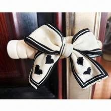 加厚防撞门把手保护套 - 红色蝴蝶结设计，耐用面料，适用于卧室和家居，防止刮擦并保护门把手，门把手套，卧室装饰，装饰蝴蝶结设计，妇女节礼物，旅行必备，婚礼回礼，Y2K风格，卧室用品，女性汽车配件，厨房装饰，可爱小物 - 彩色 - 查看 14