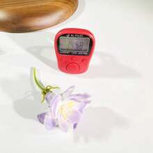 New Rechargeable Luminous Counter Ring-Shaped Multi-Function Tally Counter With Lock - Multicolor - View 9