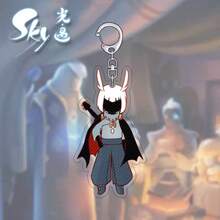 Sky: Children Of The Light Peripheral 6cm 1pc Acrylic Keychain Double-Sided Laminated Owl Hair Wizard Little Prince White Owl Q-Style Cartoon Backpack Charm Creative Gift - Multicolor - View 6