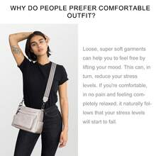 Bluome Shoulder Bag For Women – Handbag For Women Medium Size Vegan Leather Crossbody Bag Adjustable Shoulder Strap Tote Bag - Màu Xám nhạt - Xem 6