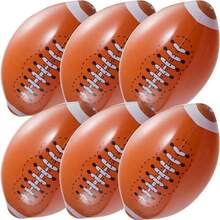 1/3/6pcs Giant Inflatable Soccer Beach Ball - 16 Inch Large Realistic Football Party Decoration, Inflatable Football, For Birthday, Pool Party, Pool Games, Team Party Gifts, Outdoor Water Sports, Beach Games - One Size Fits All - View 9
