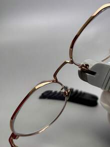 眼镜框维修套装 - 包括鼻托、耳托调节器、近视眼镜/老花镜维修弯曲工具 - 黑色1件 - 查看 3