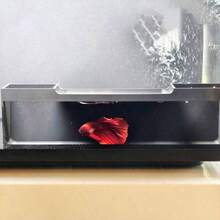 1个ABS树脂鱼洞，适用于斗鱼和泥鳅 | 逼真的水下景观，带绿草 | 多功能水生栖息地 | 耐用，鱼类庇护所 | 增强自然环境，水下游乐场 | 时尚设计 | 鱼 - A - 查看 6