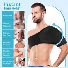Shoulder Pad - Black - View 3