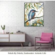 LaoJieYuan 2026 New Style Bird And Dragonfly Printed Cross-Stitch Set, DIY Embroidery Sewing Hobby Embroidery Handicrafts Wholesale Gifts Diy Kit Crafts Embroidered Embroidery Kit Cross Stitch Kits Crochet Kit Punch Needle Kit Sewing Accessories Sewing Kit Embroidery Thread Craft Kit Stitch Stuff Sewing Patterns Crochet Craft Supplies Embroidery Kit Beginners Sewing Pattern - Need to Embroider Yourself - Frame Not Included - View 7