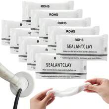 10 Count Waterproof Sealant Mastic,Quick Mending Mud,Repair Wall Holes,For Drain Connection,Wall Hole,Air Conditioning Hole Waterproof Seal Putty - A - View 8