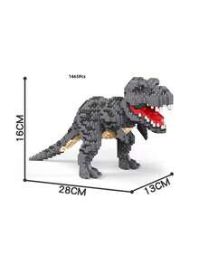 1542 Stücke Rote Papagei Micro Mini Baustein Set: 3D Montage Modell. Mit süßen und lebendigen Formen, es beinhaltet rote Papageien, Eulen, Tyrannosaurier und Velociraptoren. Ideal für Tierliebhaber, dieses Set kann die Reaktionsfähigkeit verbessern, Geduld trainieren und die Fingerfertigkeit schulen. Es ist eine perfekte Wahl für Heimdekoration, Geburtstags- und Festgeschenke. - Verschiedenfarbig - Übersicht 10