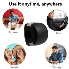 1个硅胶下颌肌肉锻炼器，用于下巴训练和面部塑形，成人健身器材 - 彩色 - 查看 5