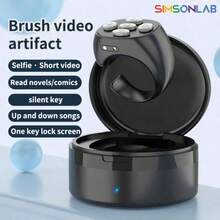 SIMSONLAB Wireless Remote Control Ring, Suitable For Short Video Control, E-Book Reading, Sports And Other Scenarios, Lightweight And Easy To Use, Essential For Home - Ring - View 2
