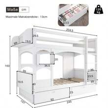 Kids Bedroom Sets - White - View 2
