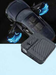 2pcs/4pcs Angel Wing Shaped Car Atmosphere Lights, Let Your Car Have Wings, Multiple Patterns Available (Not Limited To Angel Wings), Plug And Play Door Projection Lamp, Angel Wing Heart Magic Circle Smart Sensor Light, No Wiring Required To Turn On Welcome Lights, Carbon Fiber Pattern Magnetic Door Projection Light, LOGO Floor Lamp (Batteries Not Included), Perfect Gift For Boyfriend, Father, Friends, Valentine's Day Gift - Multicolor - View 17