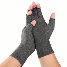 1 đôi găng tay nén hỗ trợ điều trị viêm khớp, có đệm cổ tay, giúp giảm đau khớp cho cả nam và nữ, găng tay nén trị liệu hỗ trợ bàn tay. - Nhiều màu - Xem 15