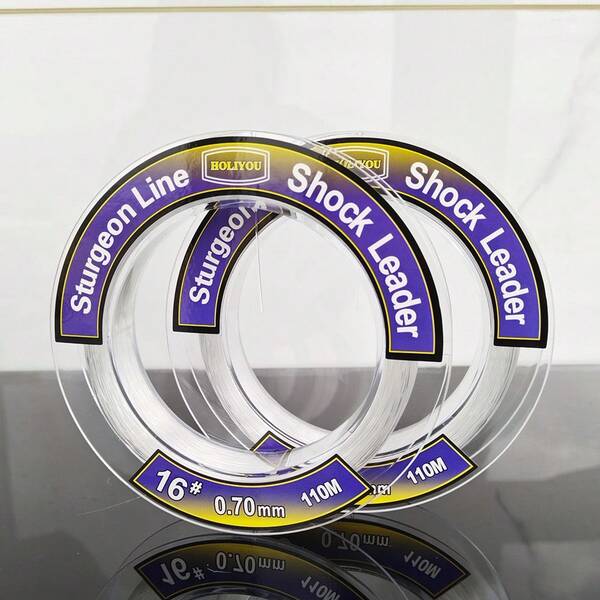 HOLIYOU 110m Línea de pesca de nailon, equipo de pesca resistente y duradero para pesca en el mar