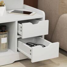 Nightstands - White - View 2