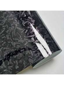 高光泽激光红色乙烯基汽车贴纸，易于裁剪和粘贴，汽车贴花包装 - 均碼 - 查看 18