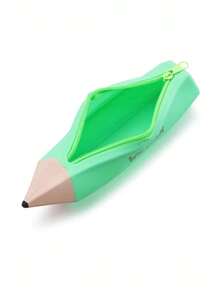 Personalized Name Pencil Case, Pencil Shaped Silicone Case, Back To School Gift, Teacher Prize Reward, Zipper Stationery Bag, Student Gift - Multicolor - View 4