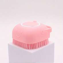 Pet Bath Brush - Dedicated Pet Bathing Tool - Silicone Bath Massage Brush Comb - Built-In Shampoo Dispenser Massage Bath Brush - Dual-Function Massage Comb And Cleaning Tool, Ergonomic Handle, Detachable Brush Head, Wet And Dry Use, Massage Silicone Bath Comb With Shampoo Storage Function - Durable Silicone Material, Harmless Materials, Convenient Bath Brush, Can Be Opened To Dispense Shampoo. - Multicolor - View 16