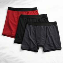 5 cuecas boxer masculinas coloridas - Multicolorido - Visão 5