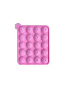 1个20孔硅胶棒棒糖模具，硅胶棒棒糖蛋糕模具，适用于烘焙巧克力冰块，也适用于制作蛋糕球、巧克力、糖果，不粘，可用于烤箱/洗碗机/冰箱，烘焙配件，厨房必备品 - 彩色 - 查看 14