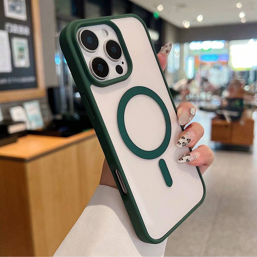 适用于 17 Pro Max、16、15、14、13、12、11 Pro Plus Max Mini、7、8、SE、16e、7P、X、XR、Xs Max 以及 S26 Ultra、S25 Ultra、S24 Ultra、S23 FE、S22+ 的磁吸透明手机壳，防震保护套，国际版，非国内版。