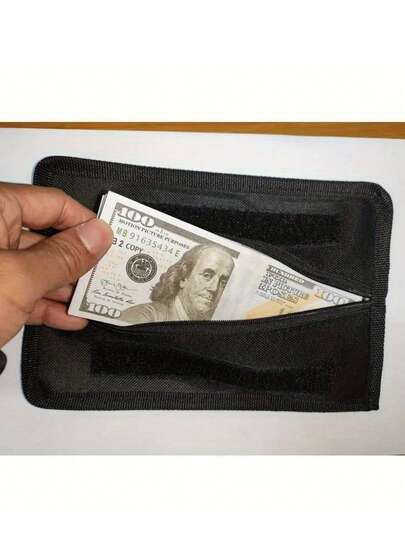 黑色低调轻便钱袋
