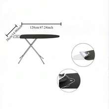 Dedicated Polyester Silver-Coated Ironing Board Cover, High Temperature Resistant And Non-Fading, Double-Layer Heat-Resistant Ironing Cloth Cover, Mini Patterned Handheld Ironing Board, Dual-Use Handheld Ironing Board For Iron And Garment Steamer - 112233 - View 8