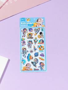 Colorful 3D Epoxy Resin Stickers - Solid Stickers - Cute Animal Series, Exquisite Appearance, 3D Design, Waterproof Self-Adhesive Decorative Stickers, Comfortable Touch, Rich Decorative Atmosphere, Suitable For DIY Decoration, Toys, Instruction Manuals, Diaries, Notebooks, Laptops, Phone Cases, Etc. - Multicolor - View 7