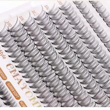 640 Eyelash Clusters D Curl Ultra Soft, Natural And Thin Eyelashes 10D+20D+30D+40D False Eyelash Extensions Mixed Set For Women's Eyes, Eye Makeup, Eyelash Tools - D - View 4