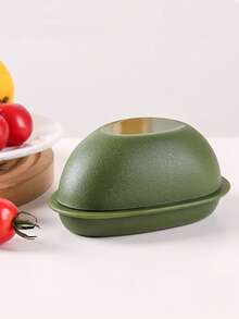 Reusable Silicone Fruit & Vegetable Shaped Food Storage Containers, Airtight Lids, Microwave & Dishwasher , Onion, Tomato, Lemon, Bell Pepper Design - Multicolor - View 12