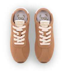Blogger Zapatillas retro Mujer color dorado diseñadas con cordones modelo JIMENA 02 ✅ Entrega 24/72h a España (península) - Marrón - Ver 5