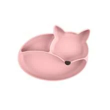 Plato de alimentación para bebé con forma de zorro de silicona personalizado - Multicolor - Ver 8