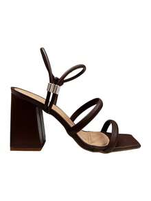 Women's Casual Comfortable Sandal/Clog - Rust Brown - View 8