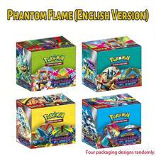 36 Packs Pokemon Trading Card Game, 36 Packs (324 Cards)/(360 Cards) Collectible Pikachu & Cartoon Character Pokemon Cards, Surprise Foil Cards, Pokemon Card Sleeves, Pokemon Card Packs, Best Gift For Holidays (Random Styles) - Multicolor - View 4