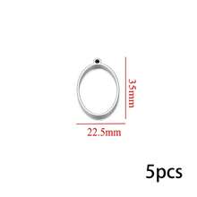 1/5件 304不锈钢PVD镀金心形方形UV树脂硅胶模具耳环底座吊坠连接器珠宝制作 - 彩色 - 查看 15